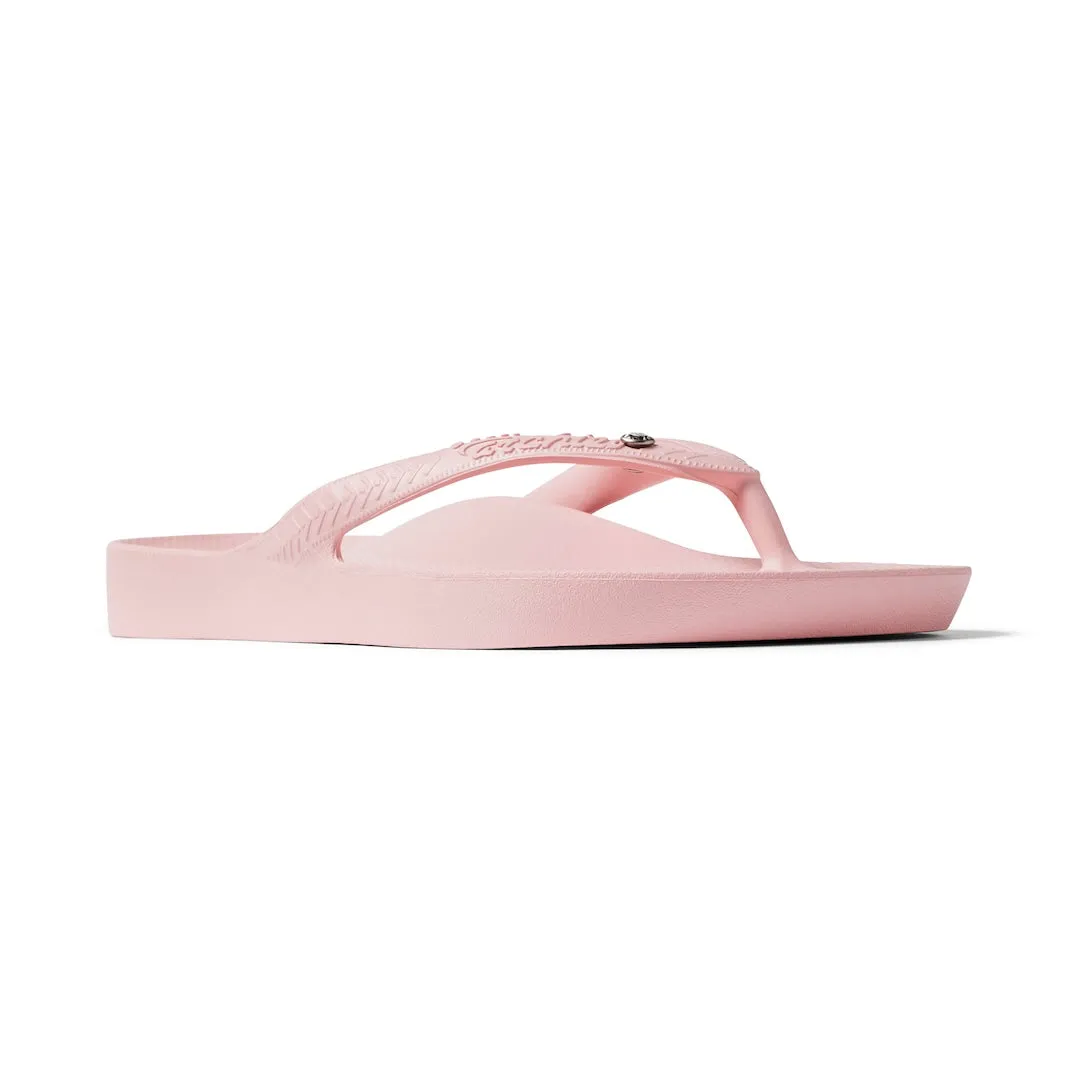 Arch Support Flip Flops - Classic - Crystal Pink