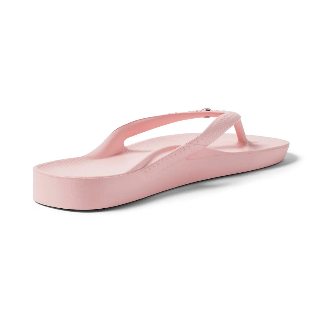 Arch Support Flip Flops - Classic - Crystal Pink