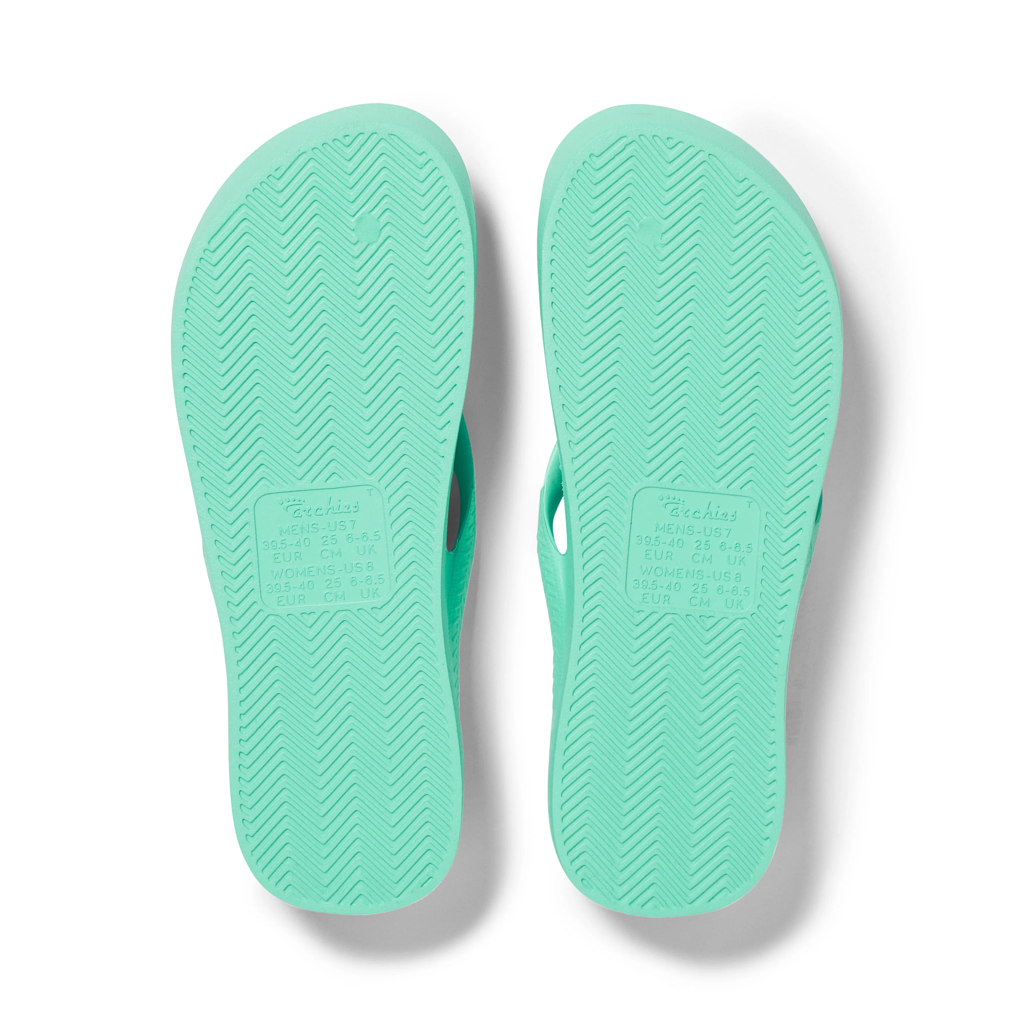 Arch Support Flip Flops - Classic - Mint