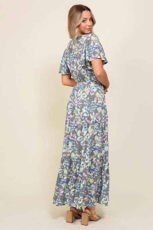 ARYA FLORAL MAXI DRESS