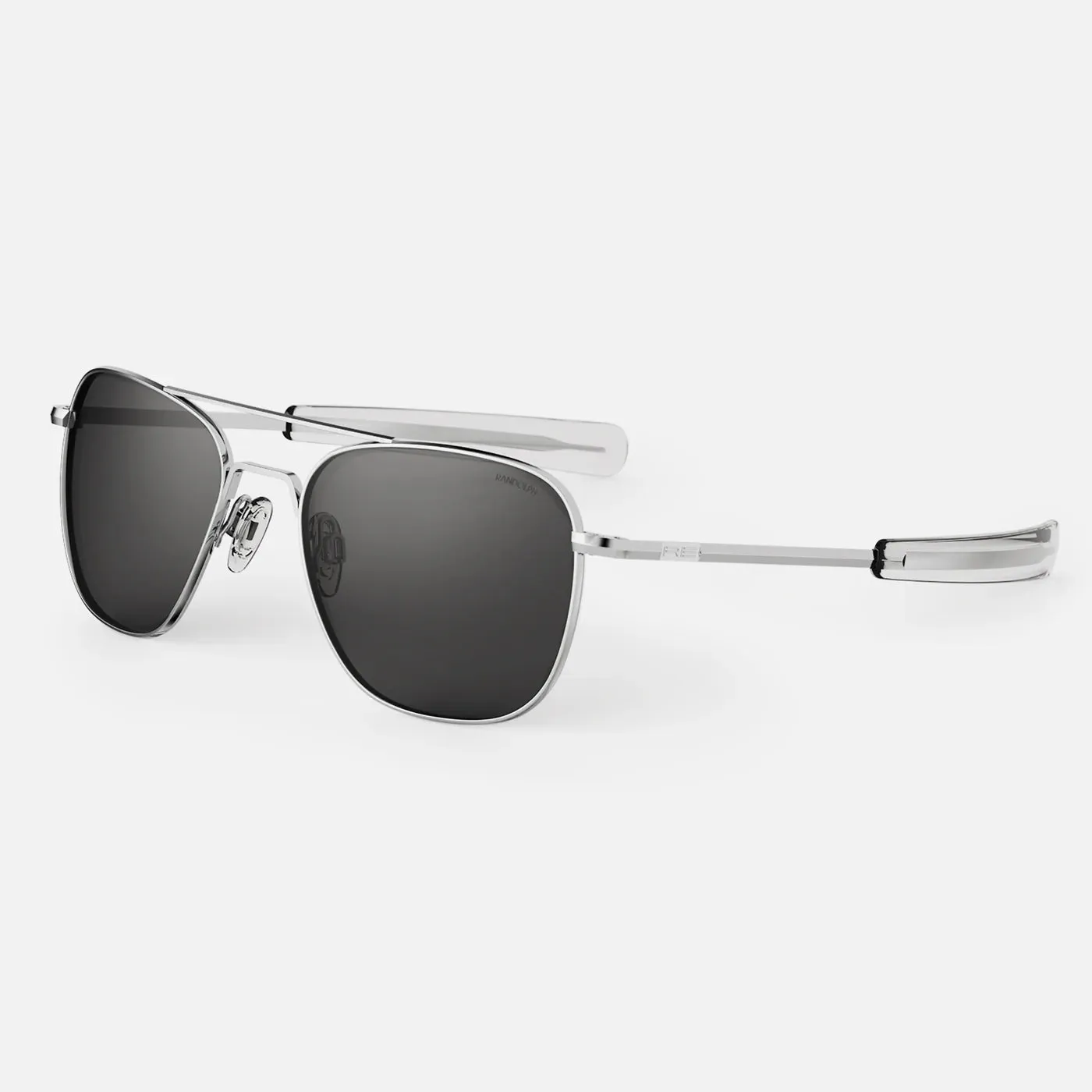 Aviator - Bright Chrome & American Gray