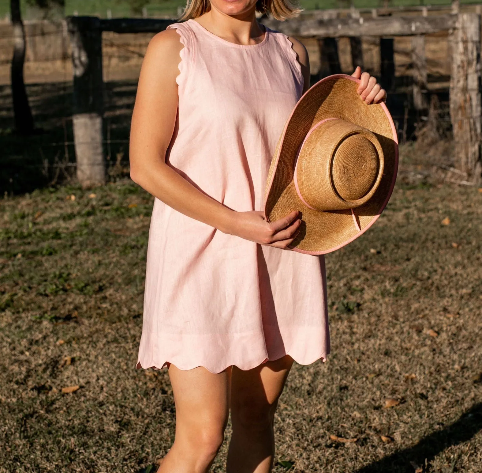 Banksia Dress - Pale Pink