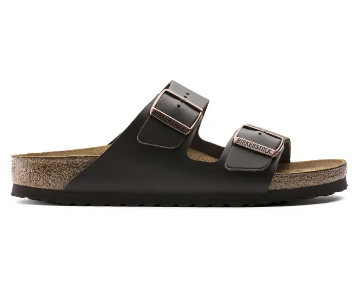 Birkenstock Arizona Smooth Leather-Dark Brown