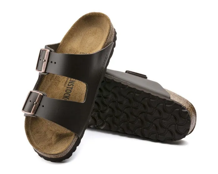 Birkenstock Arizona Smooth Leather-Dark Brown