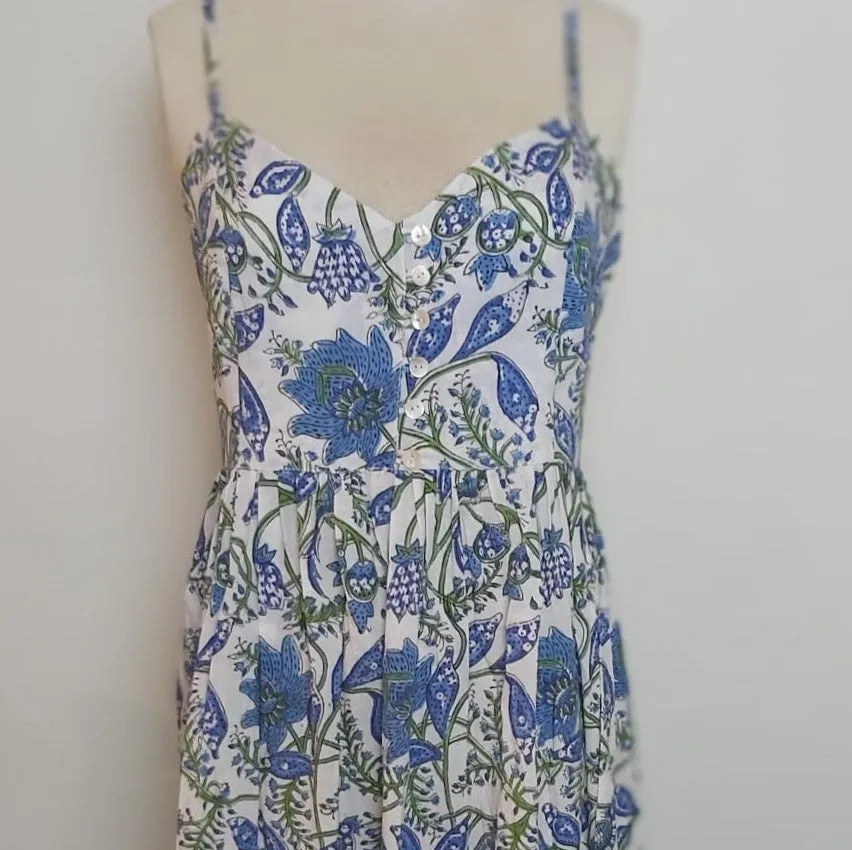 Block Print Sundress Floral Assorted