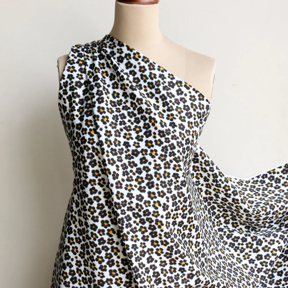 Cheetah Fiori Poplin