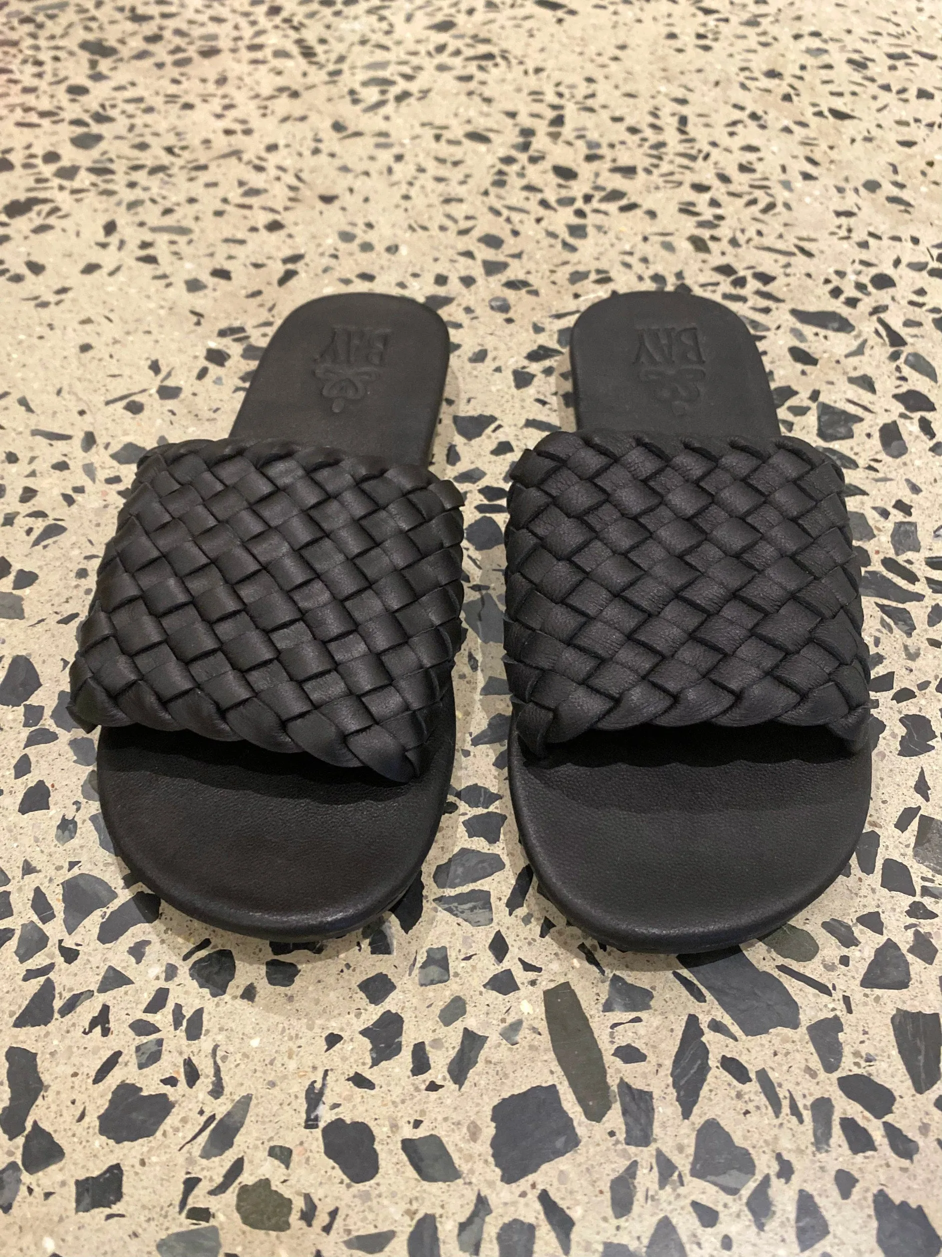 CLASSIC SLIDE WOVEN - BLACK