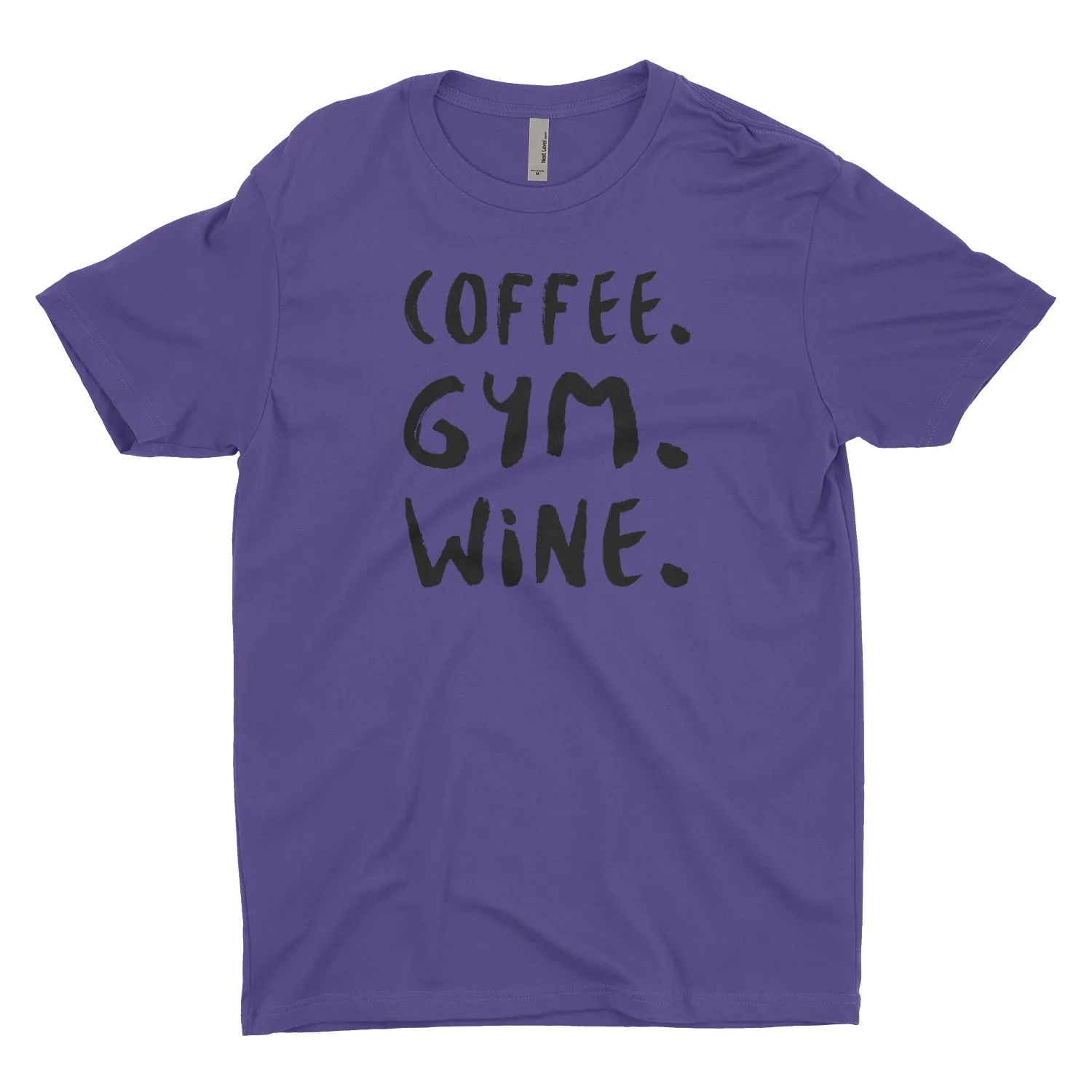 Coffee Gym Wine Blacked Out