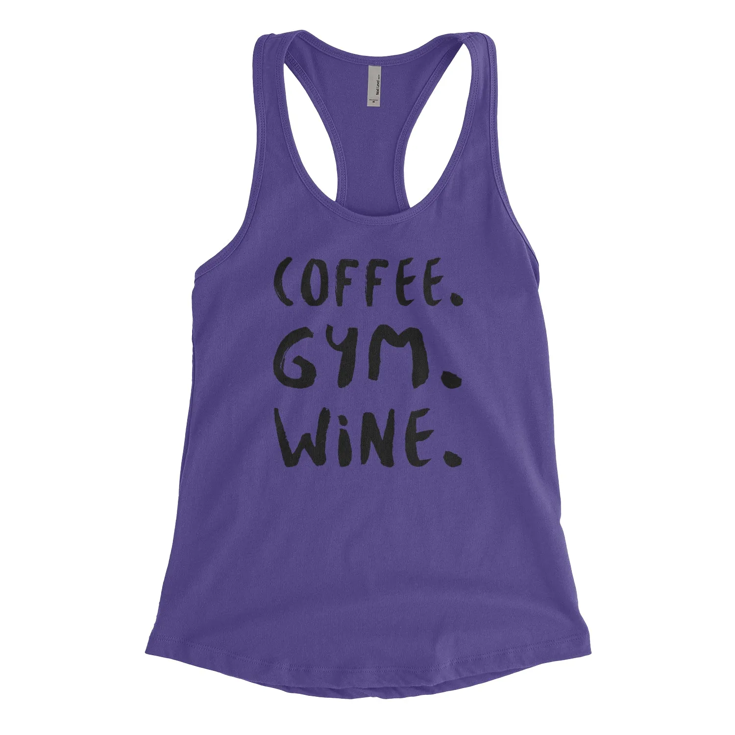 Coffee Gym Wine Blacked Out