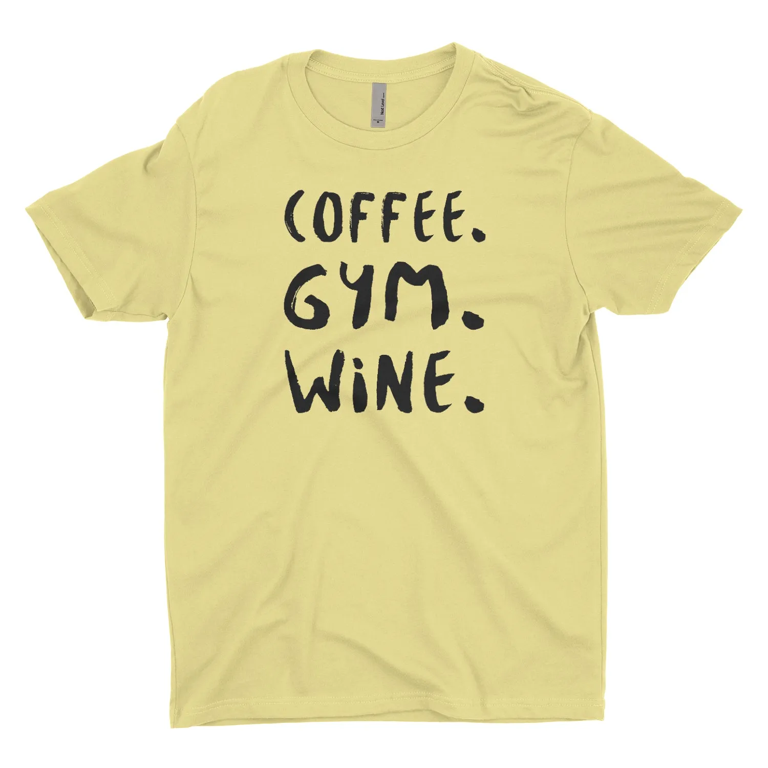 Coffee Gym Wine Blacked Out