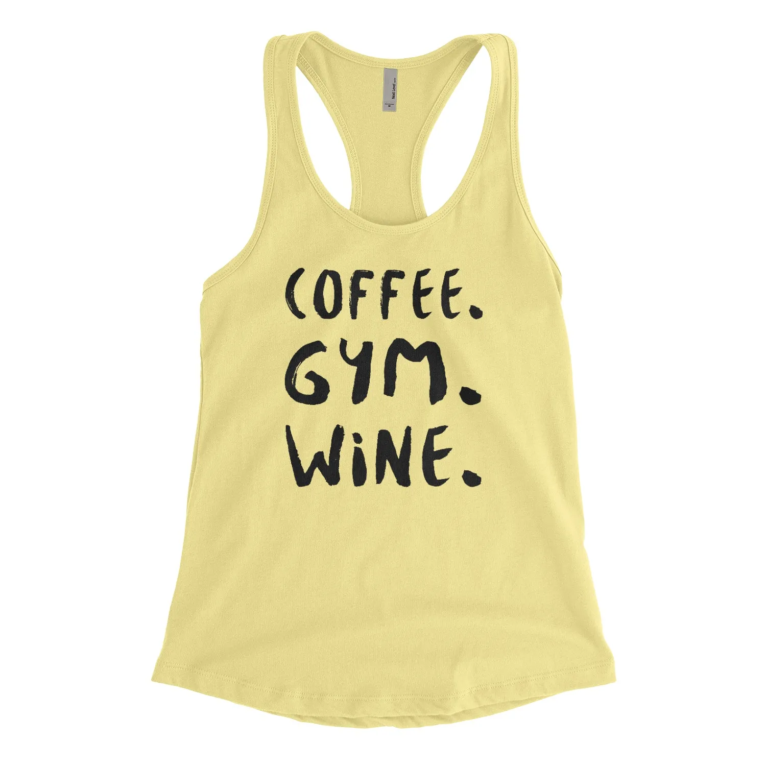 Coffee Gym Wine Blacked Out