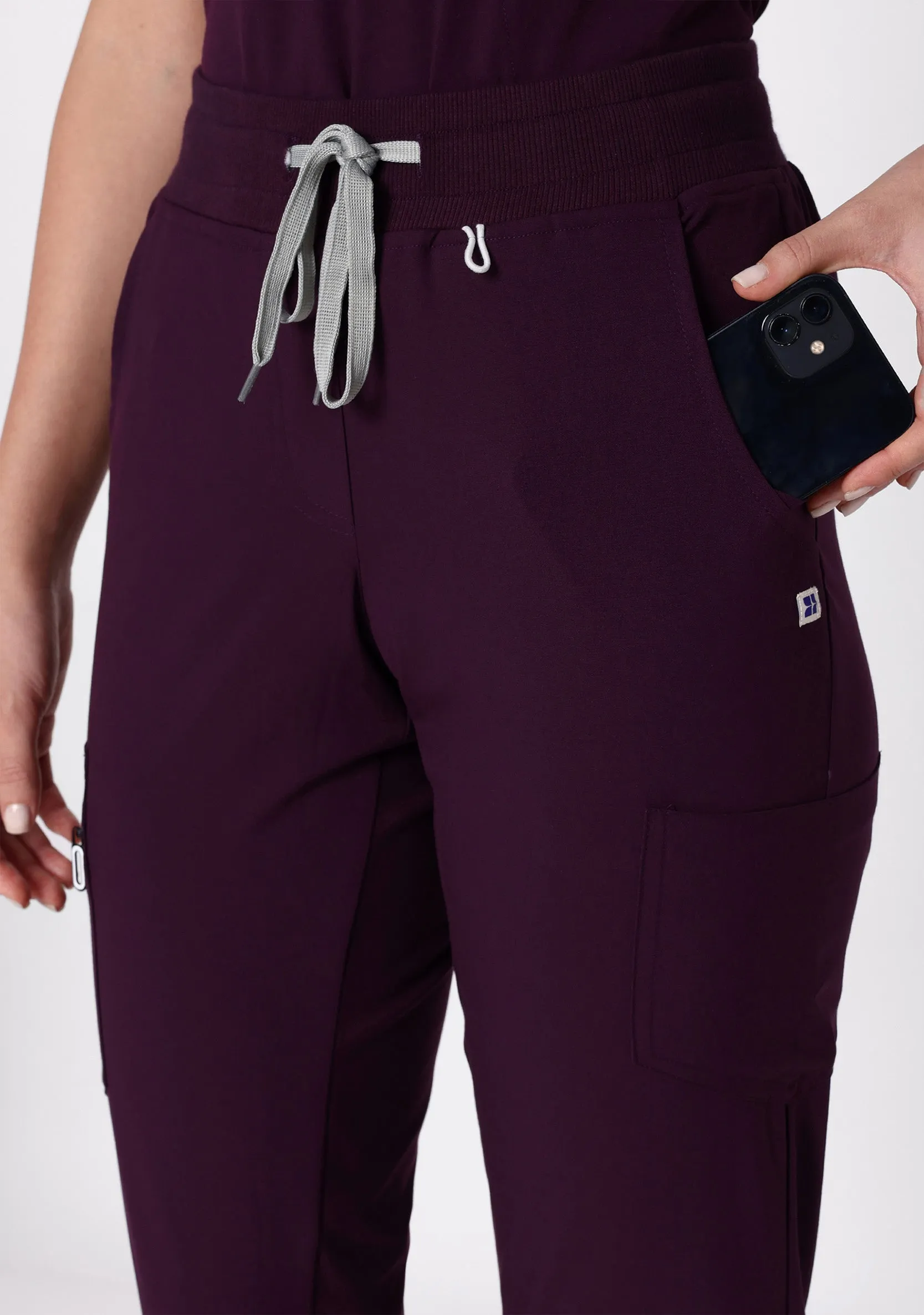 Ecoflex Women's Jogger (Wine) Scrubs