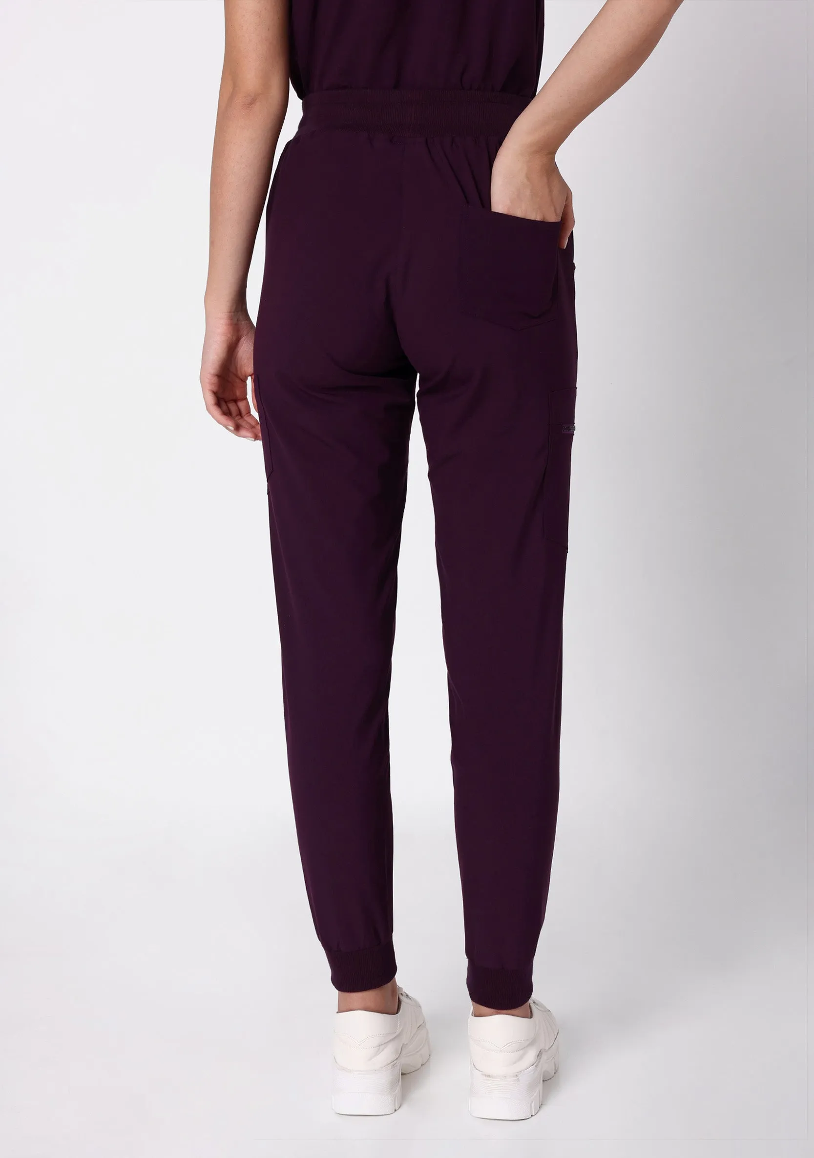 Ecoflex Women's Jogger (Wine) Scrubs