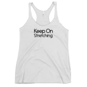 Fact: Keep On Stretching White Tank Top