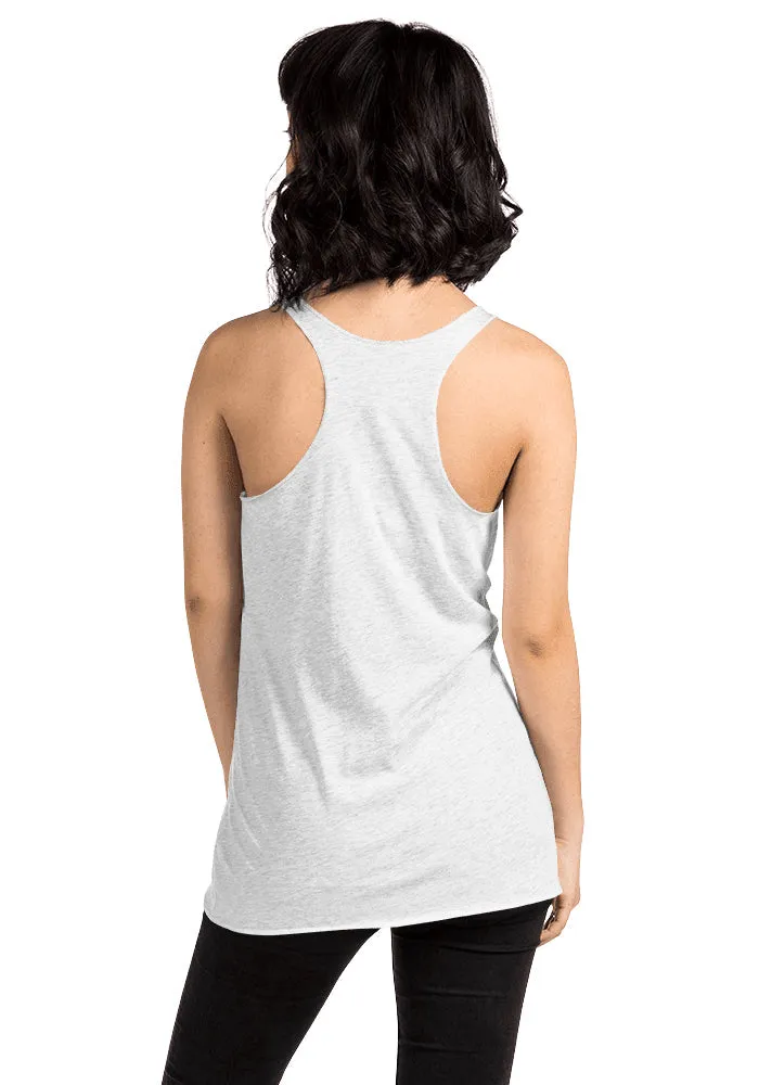 Fact: Keep On Stretching White Tank Top