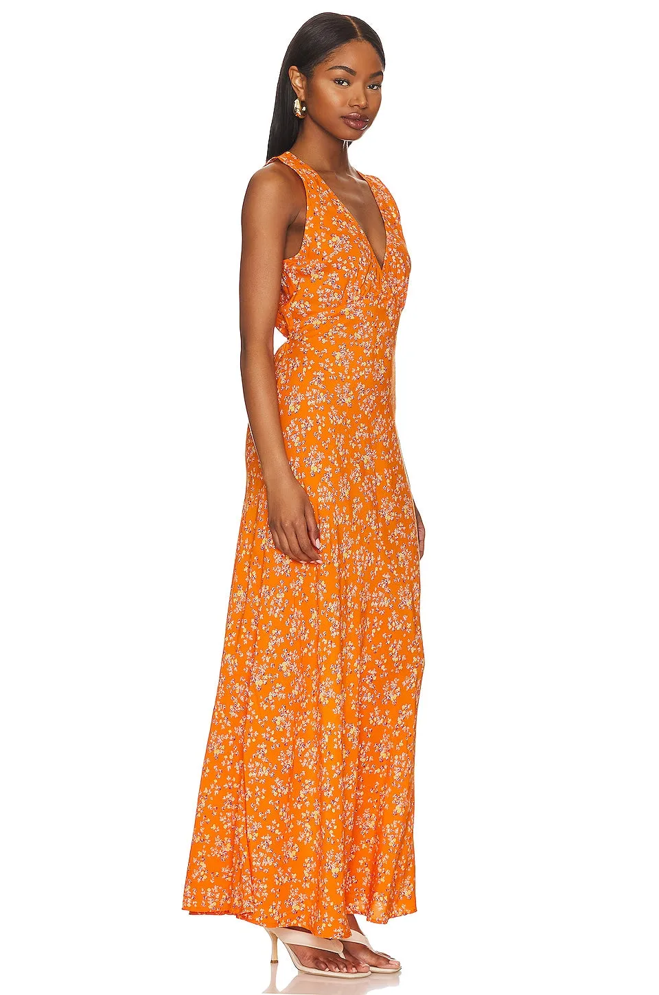 FAITHFULL THE BRAND Acacia midi dress in Audrey Floral