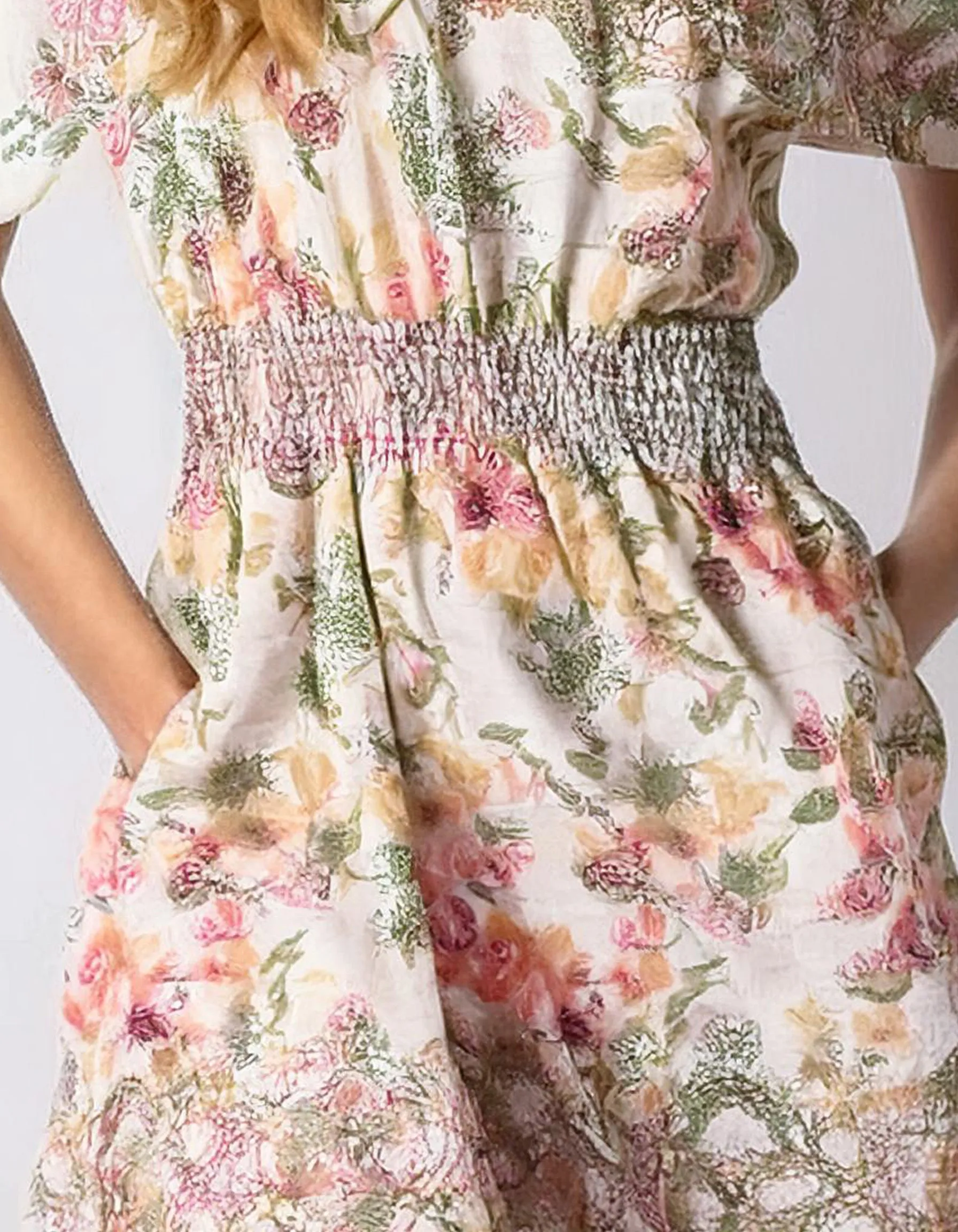 Floral Delight Off-Shoulder Sundress