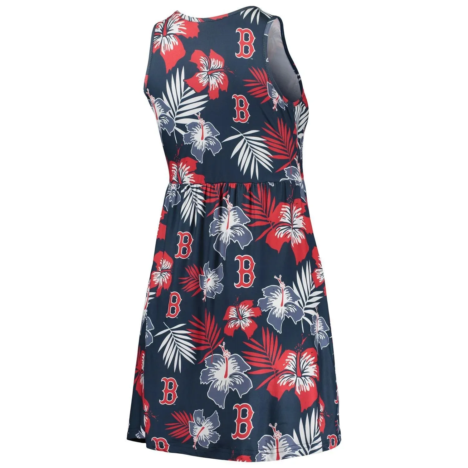 FOCO Boston Red Sox Women's Navy Blue Floral Sundress