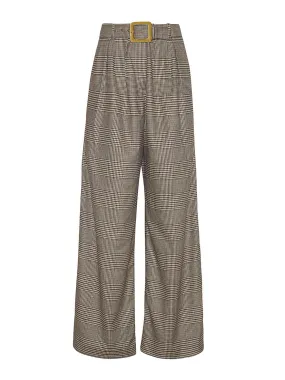 Glen hound plaid Soho pants