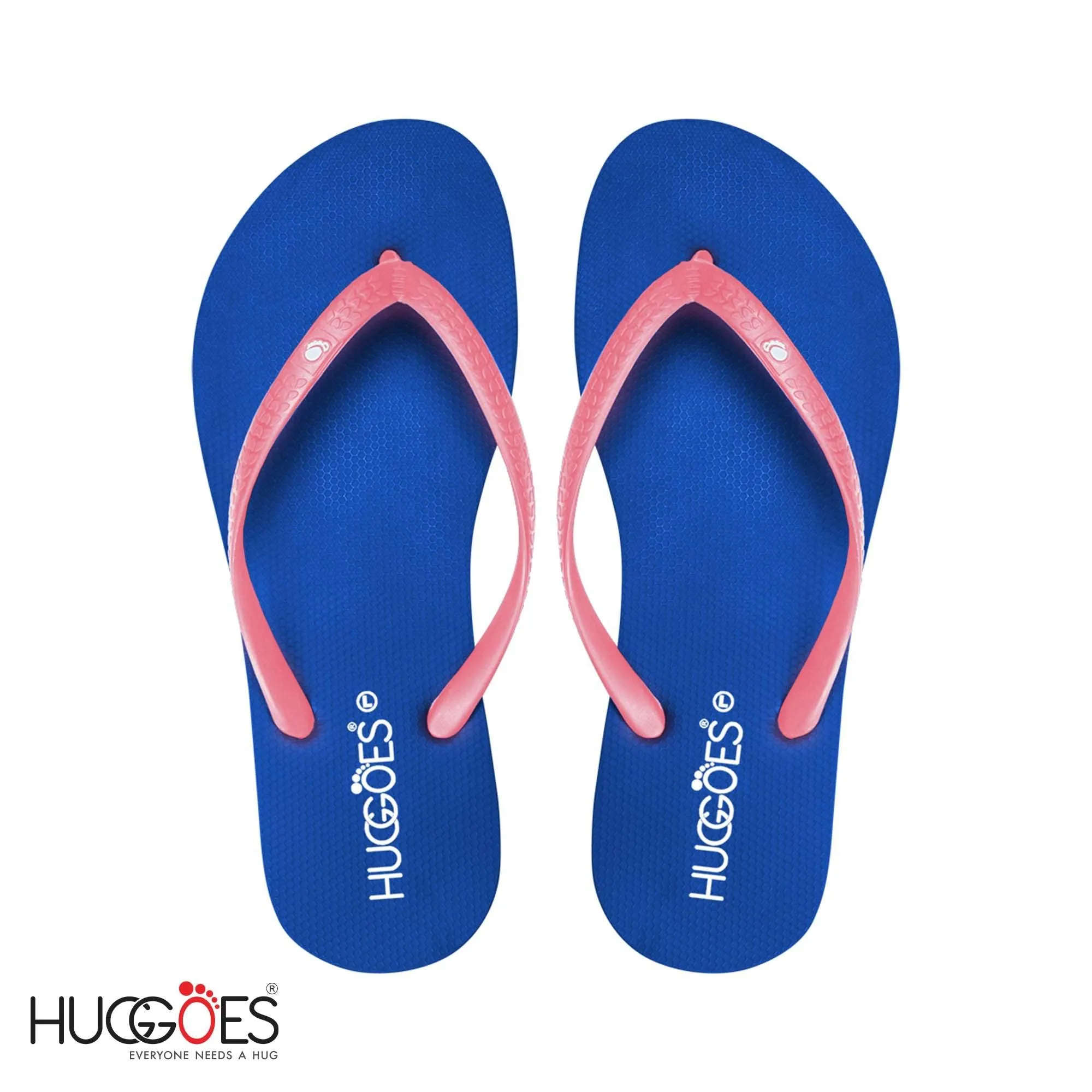 Huggoes by Aerothotic - Marine Women Flip Flops Slippers - Original Thailand Imported - (BL2)