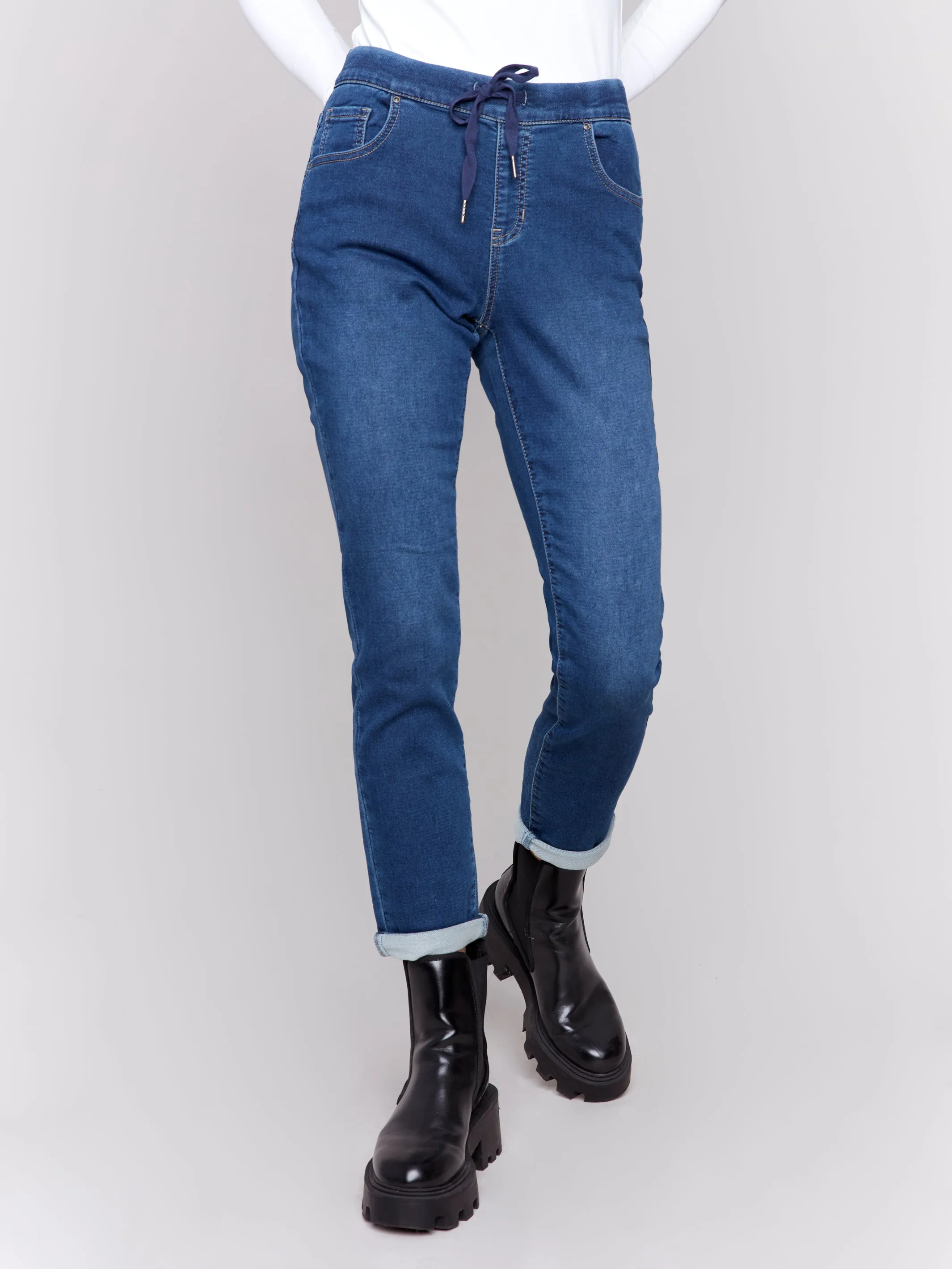 Indigo Denim Jogger