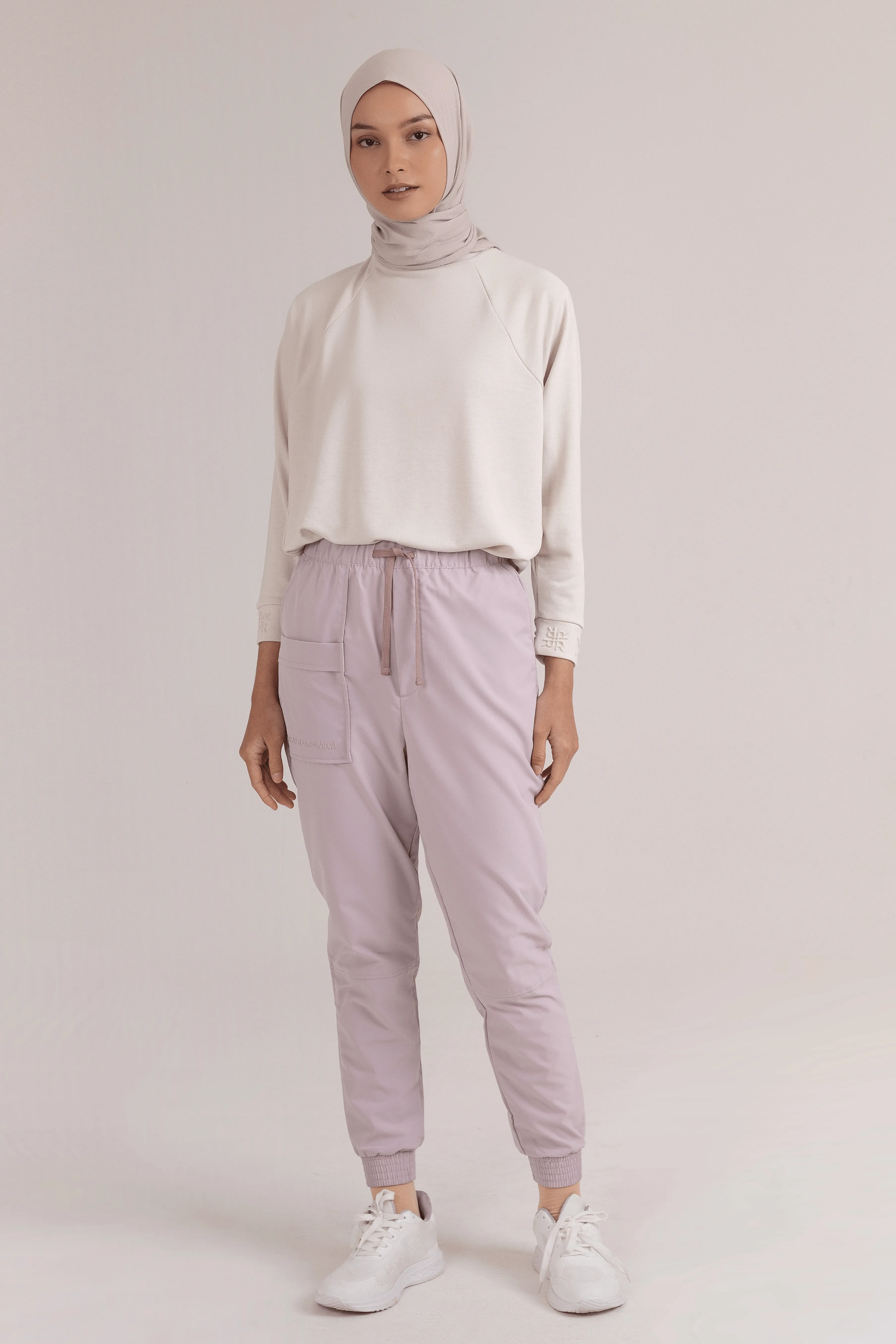 LAICA x RiaMiranda Jogger Pants - Dusty Purple