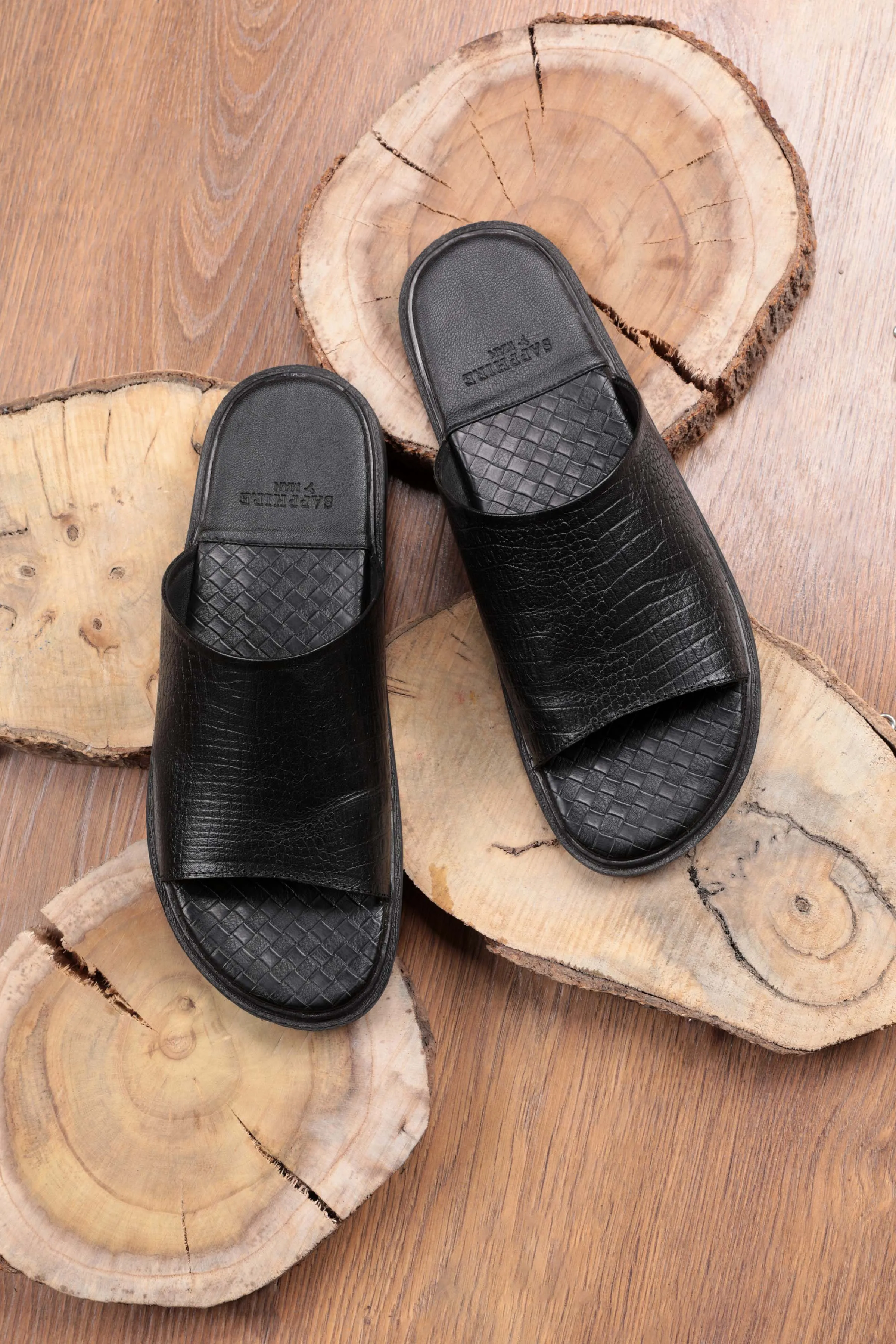 Leather Slides