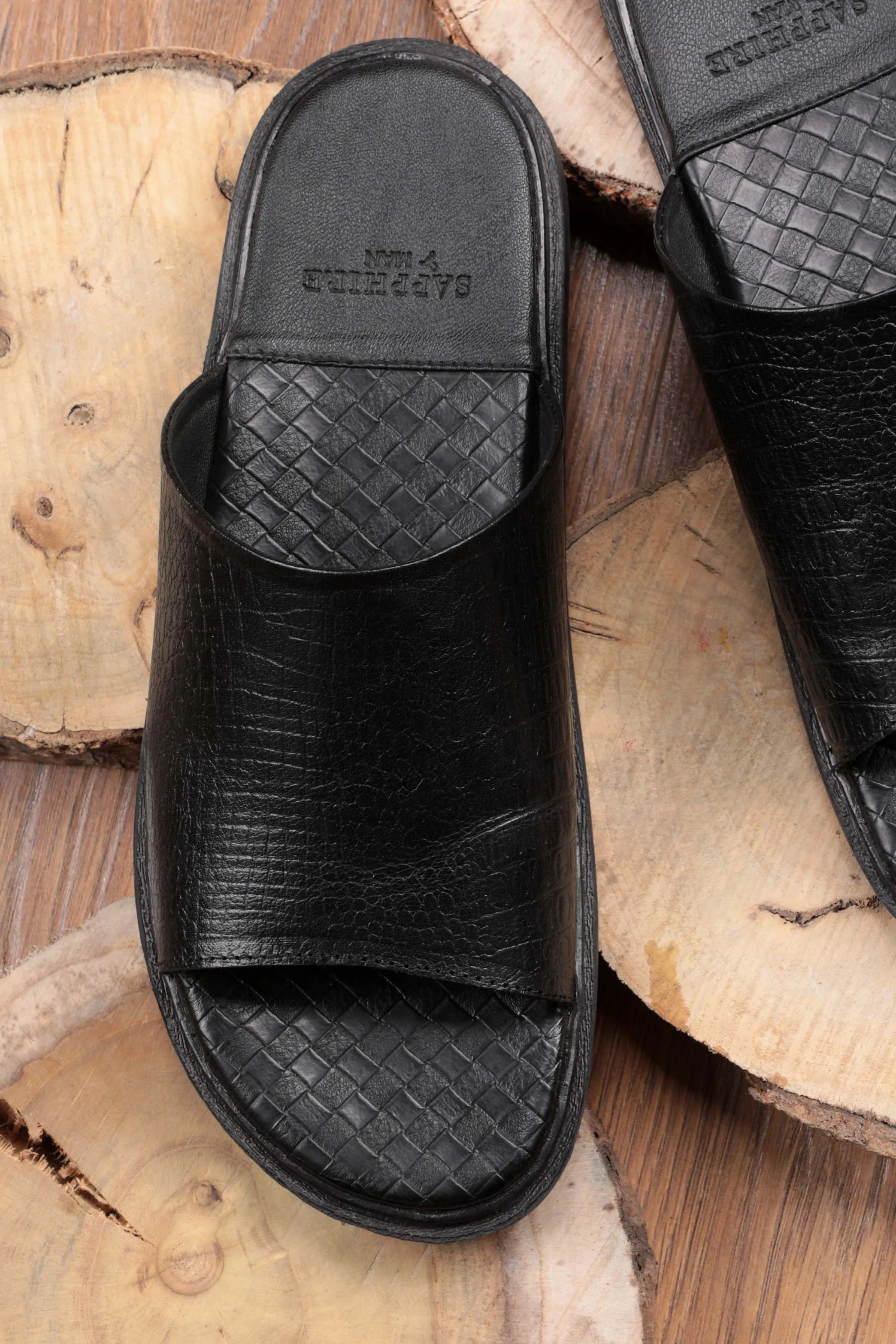 Leather Slides