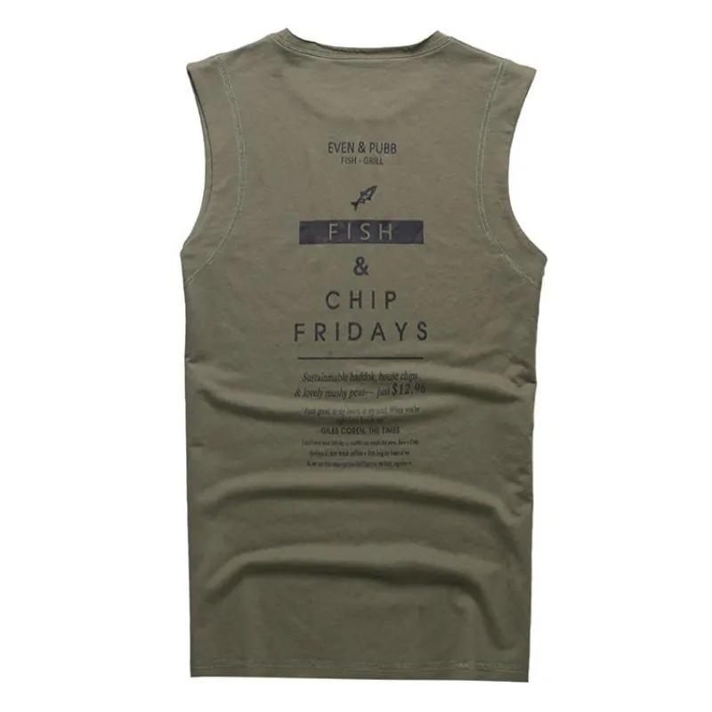 Men's Casual Skinny Tank Top