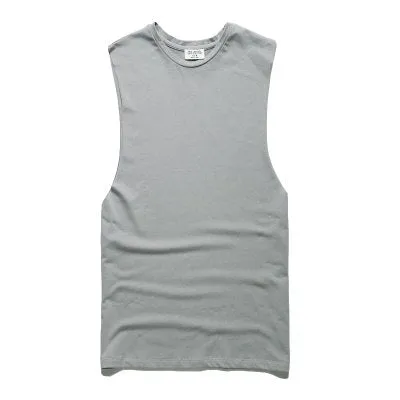 Men's Summer Cotton Bodybuilding Tank Top