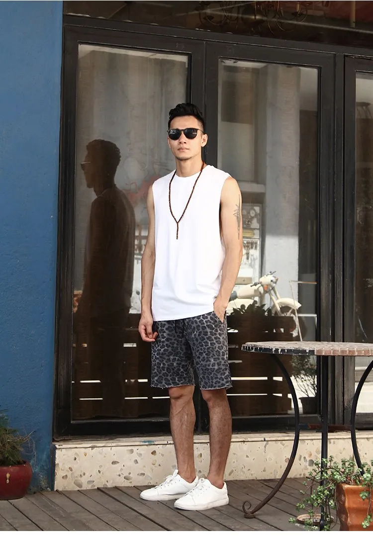 Men's Summer Cotton Bodybuilding Tank Top