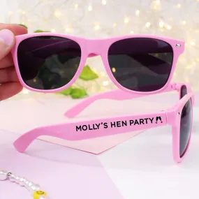 Personalised 'Hen Party' Sunglasses