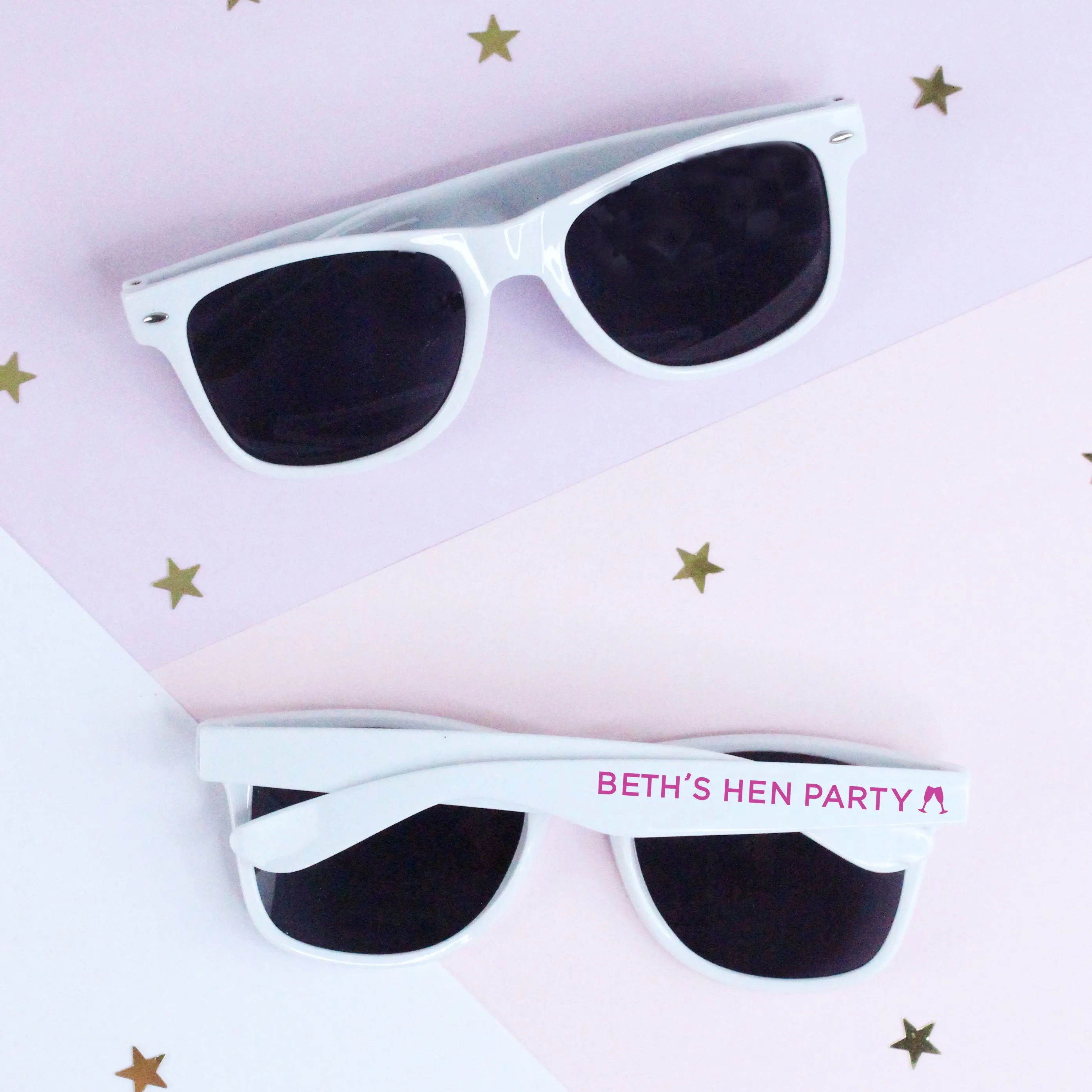 Personalised 'Hen Party' Sunglasses