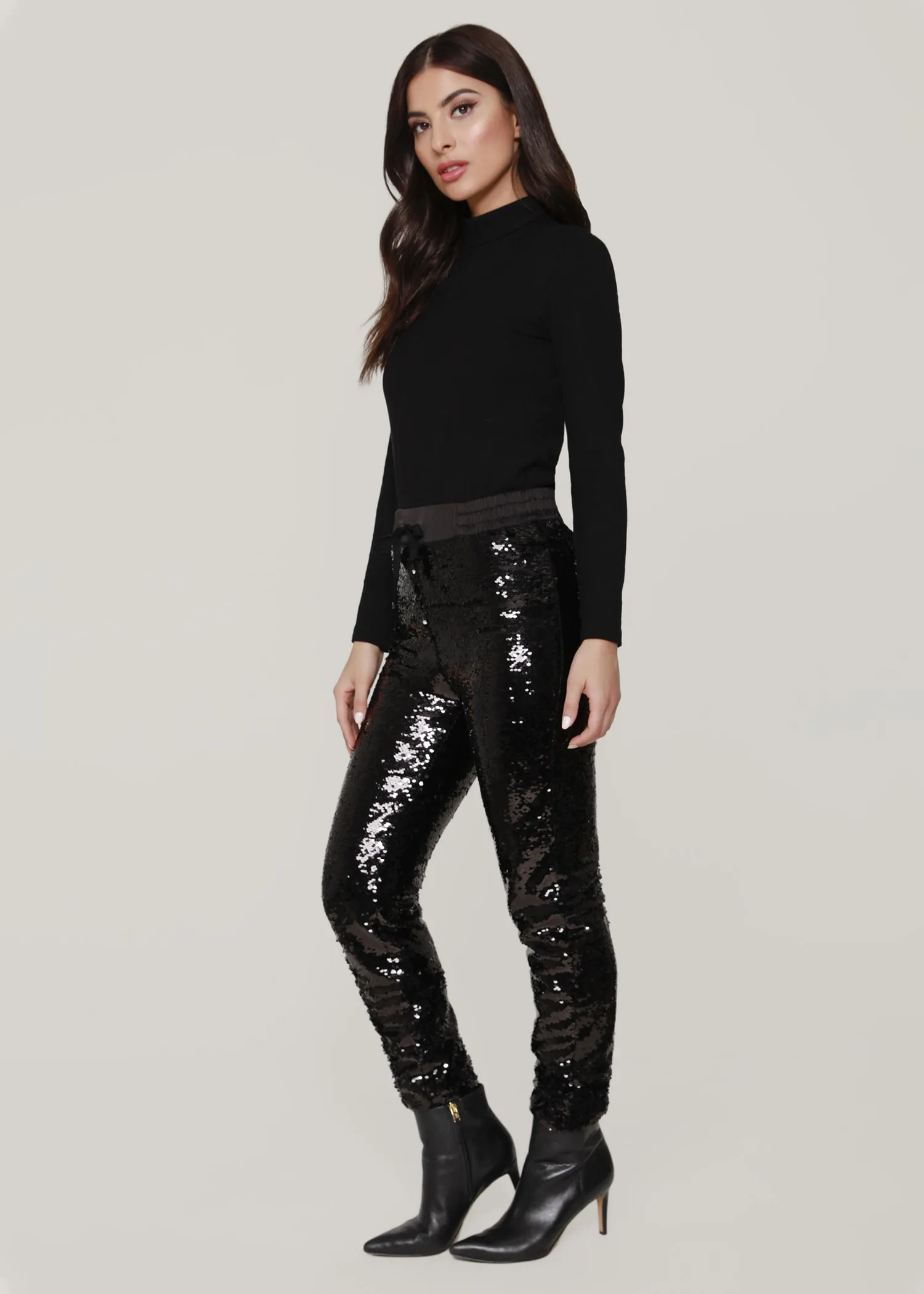 Sequin Jogger Pants