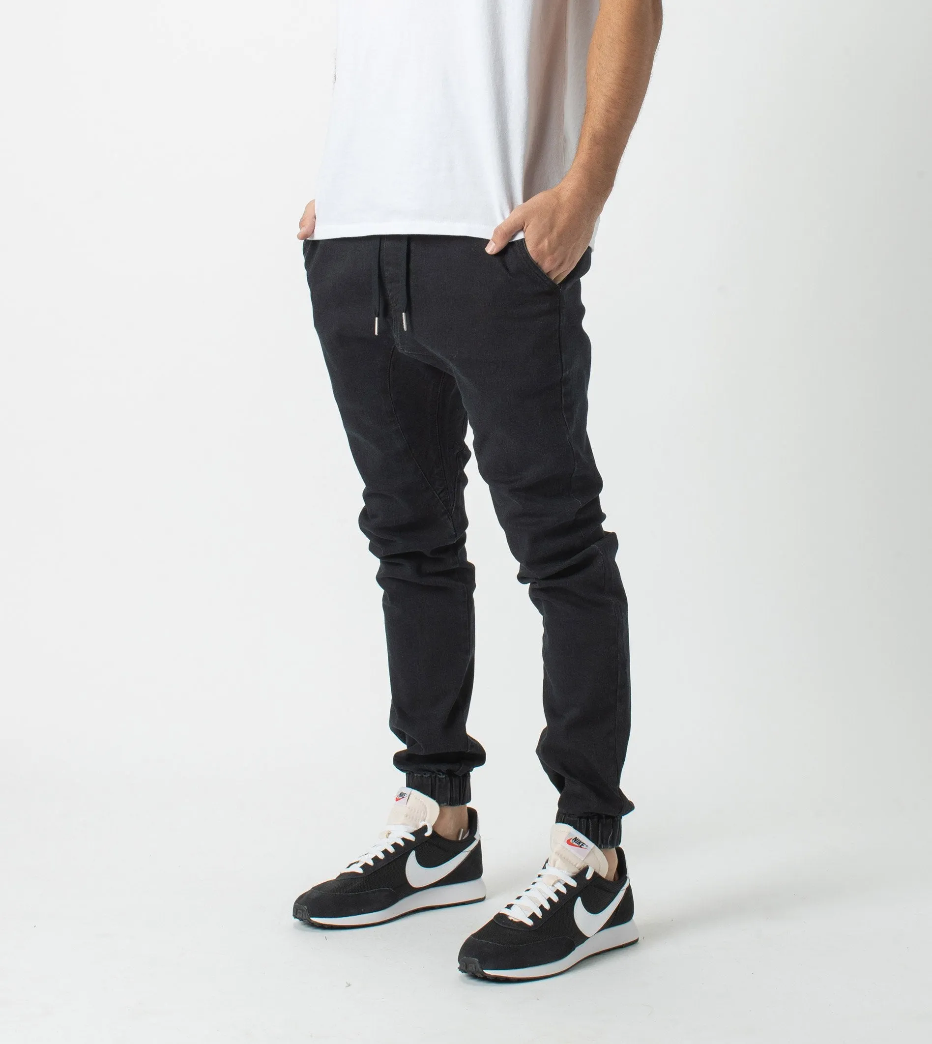 Sureshot Denim Jogger Black Wash