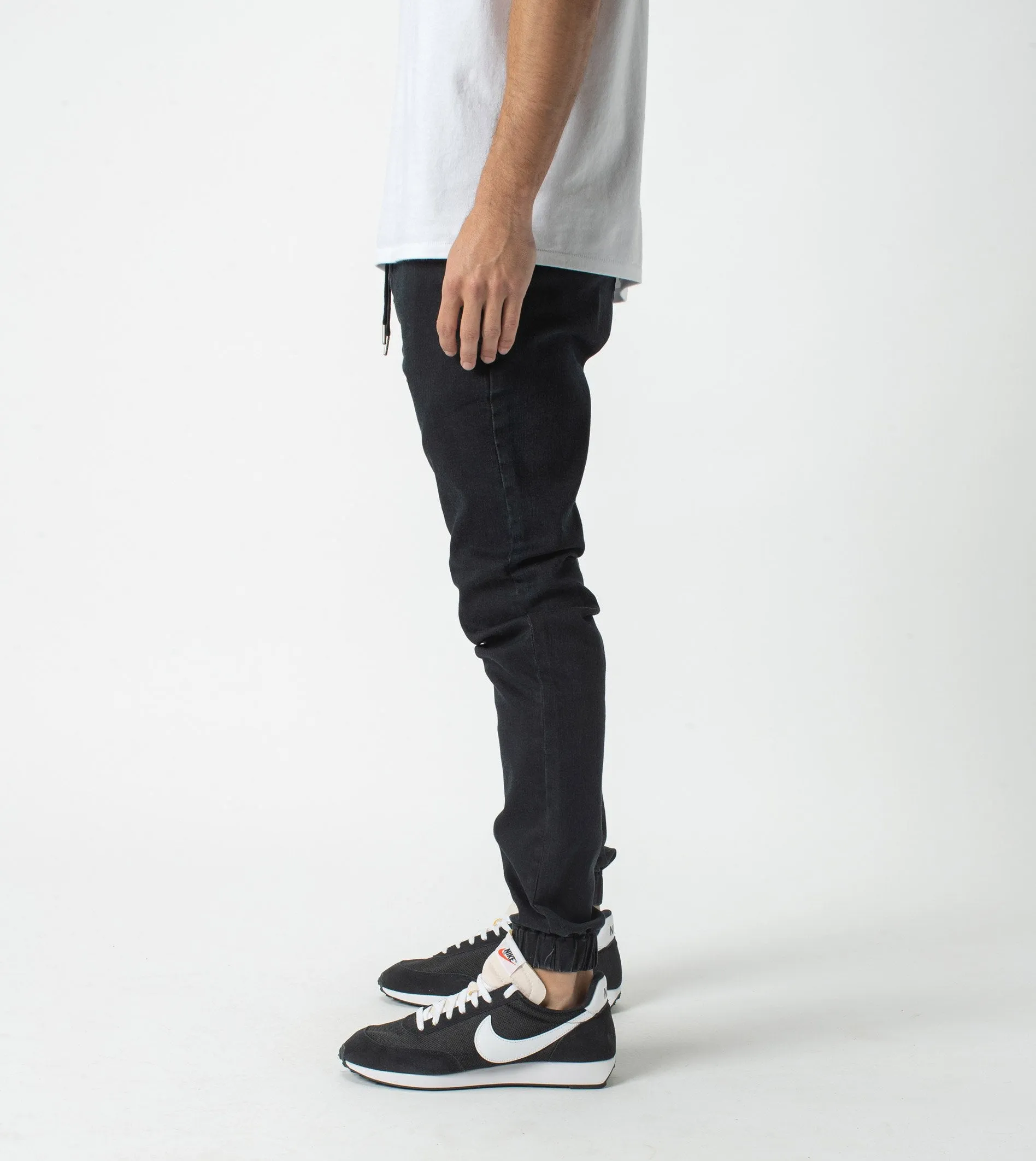 Sureshot Denim Jogger Black Wash