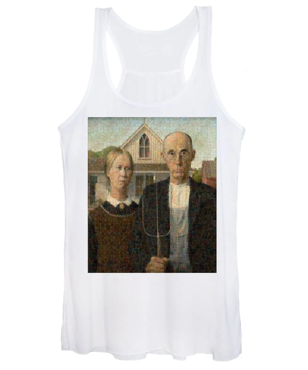 Tribute to American Gothic - Women's Tank Top