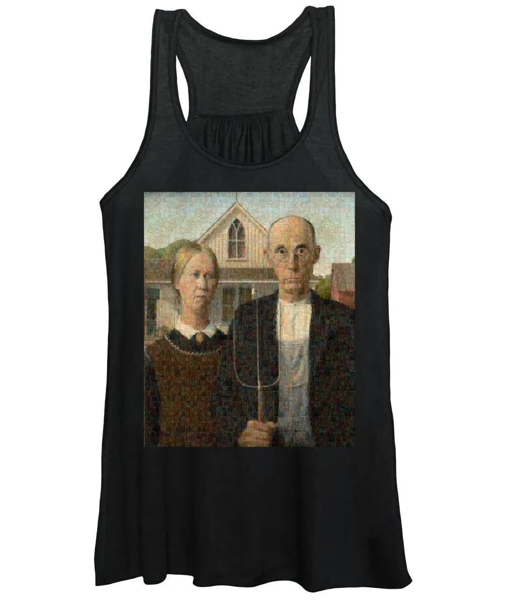 Tribute to American Gothic - Women's Tank Top