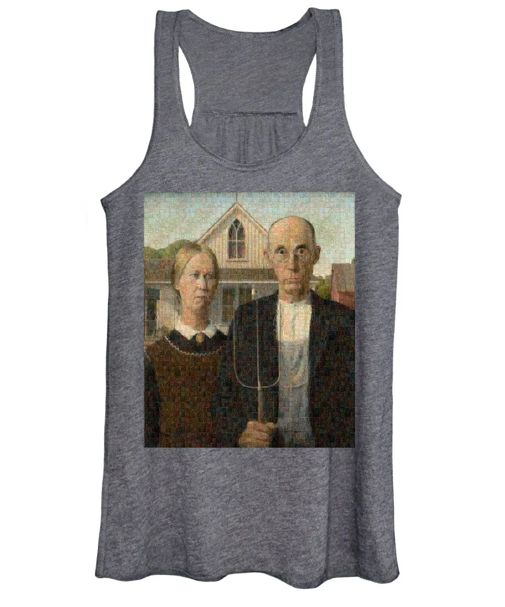 Tribute to American Gothic - Women's Tank Top