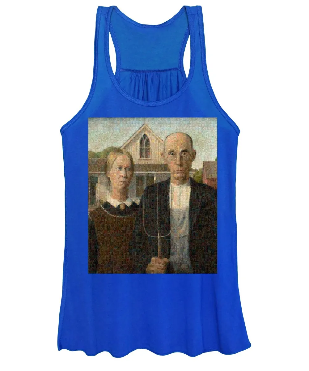 Tribute to American Gothic - Women's Tank Top