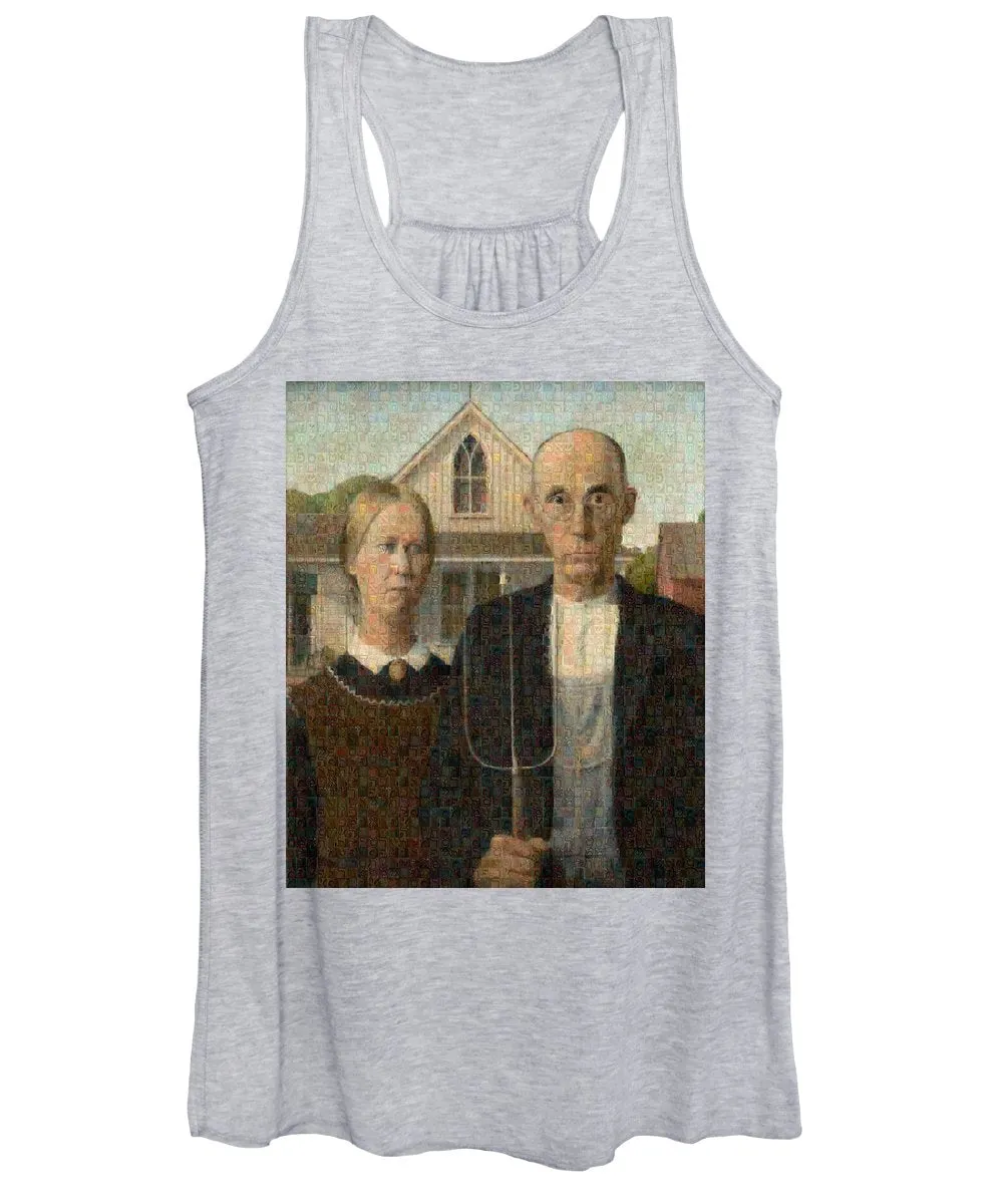 Tribute to American Gothic - Women's Tank Top