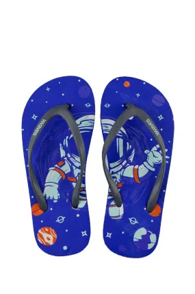 WAVES Kid's Printed (22CM) - Blue