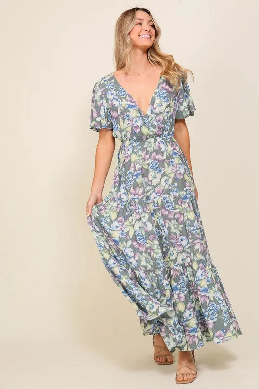 Where Flowers Bloom Maxi Dress