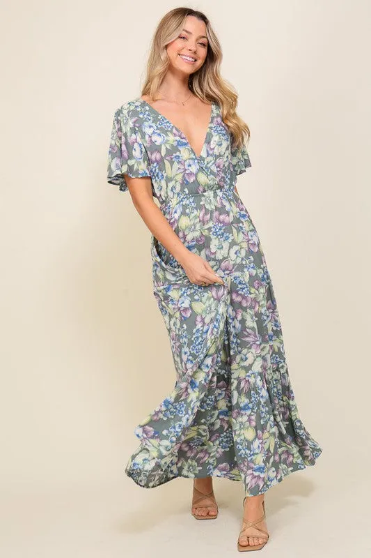 Where Flowers Bloom Maxi Dress