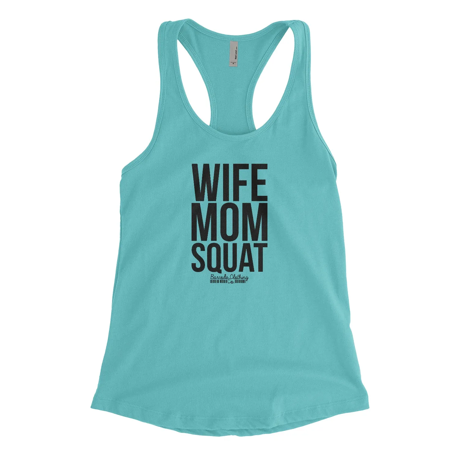 Wife Mom Squat Blacked Out