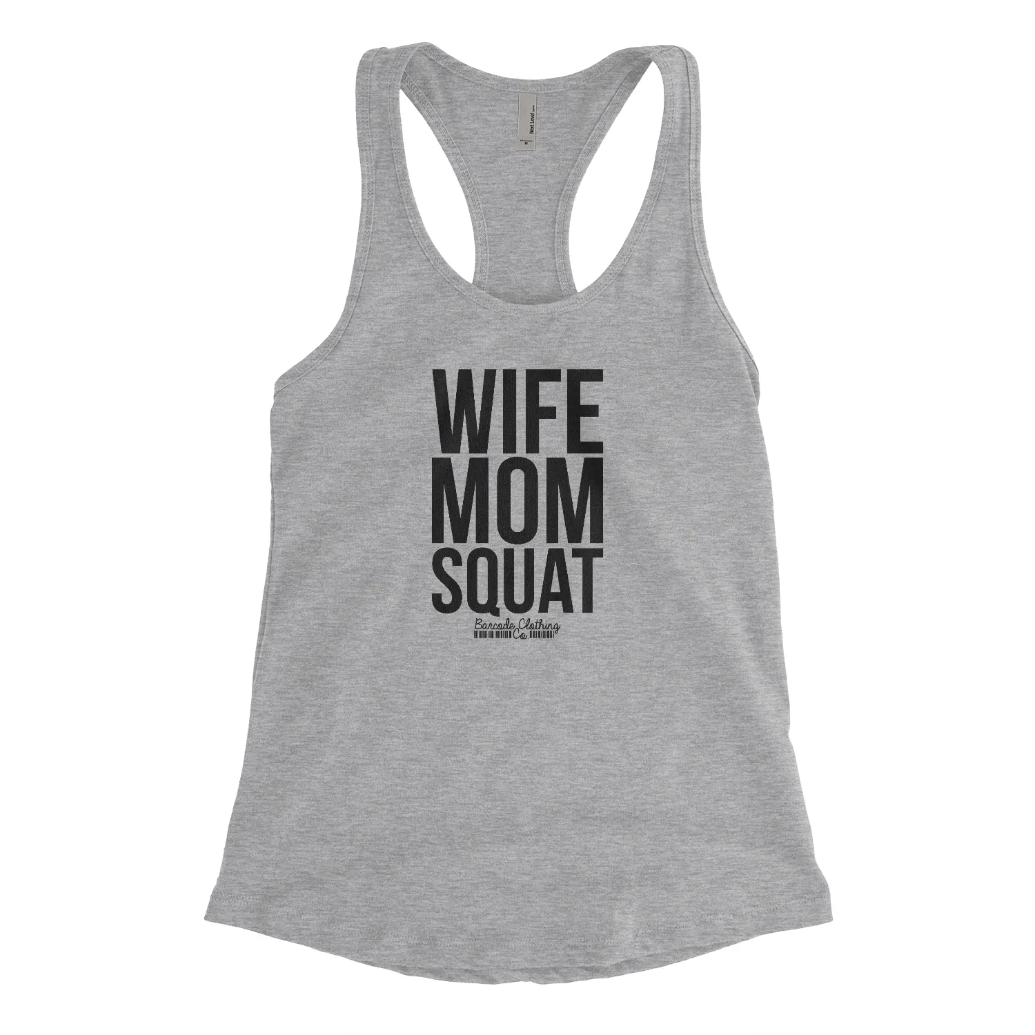 Wife Mom Squat Blacked Out