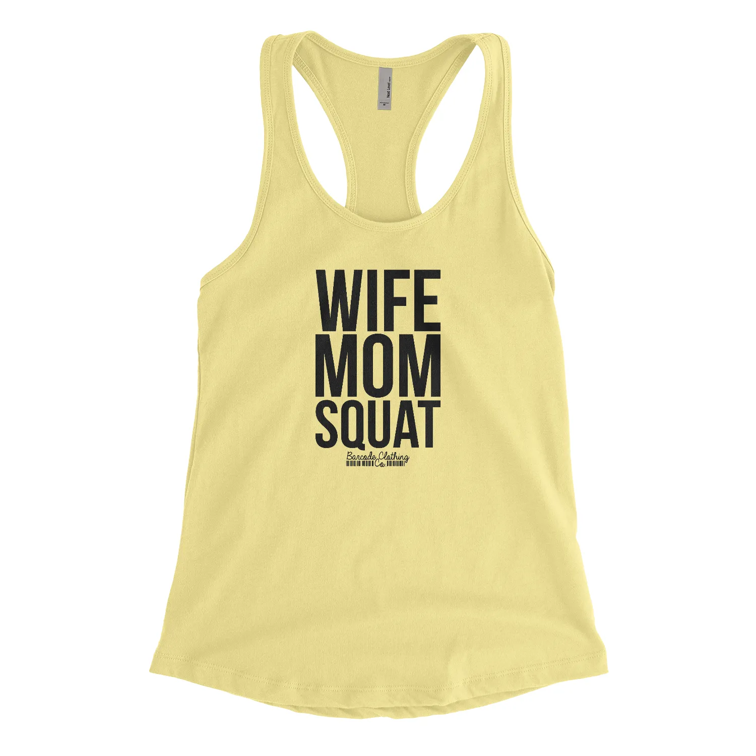 Wife Mom Squat Blacked Out