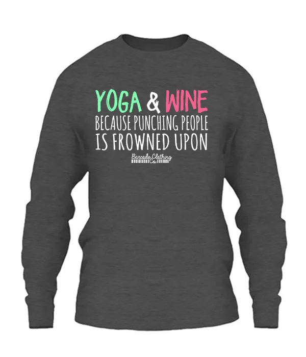 Yoga & Wine Because