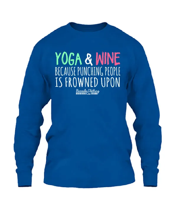 Yoga & Wine Because