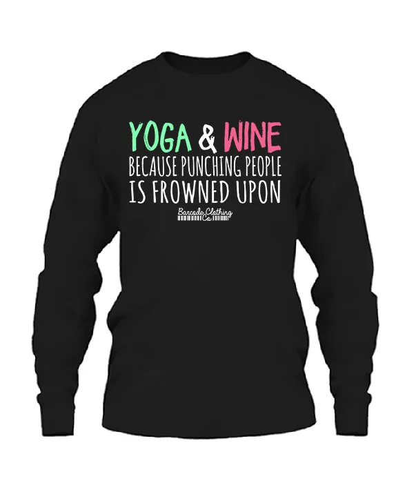 Yoga & Wine Because